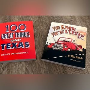 Two Texan Themed Books- NWT